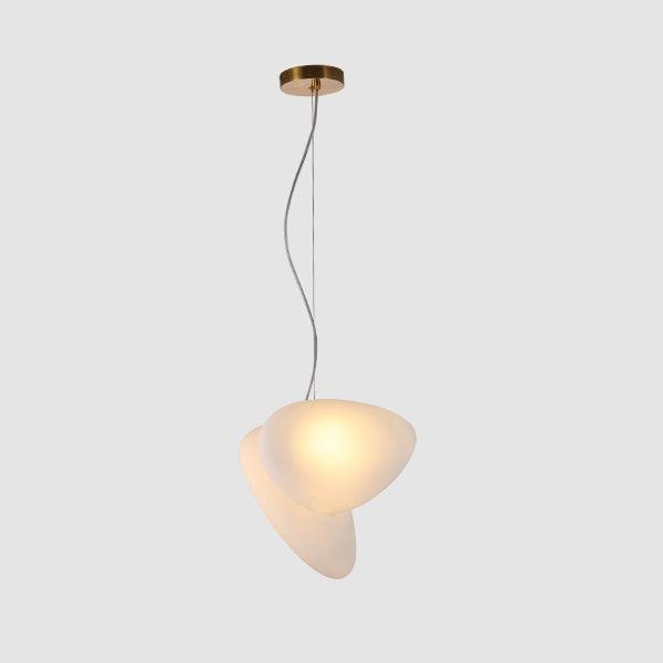 Modern Pendant Lamp With Frosted Glass And Adjustable Height