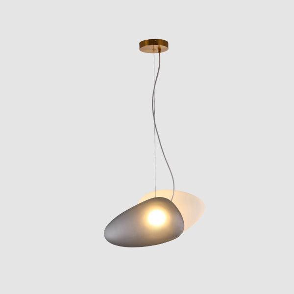 Modern Pendant Lamp With Frosted Glass And Adjustable Height