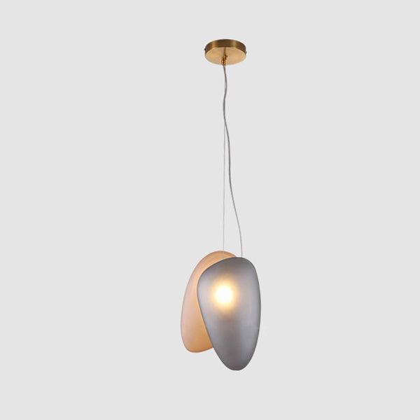 Modern Pendant Lamp With Frosted Glass And Adjustable Height
