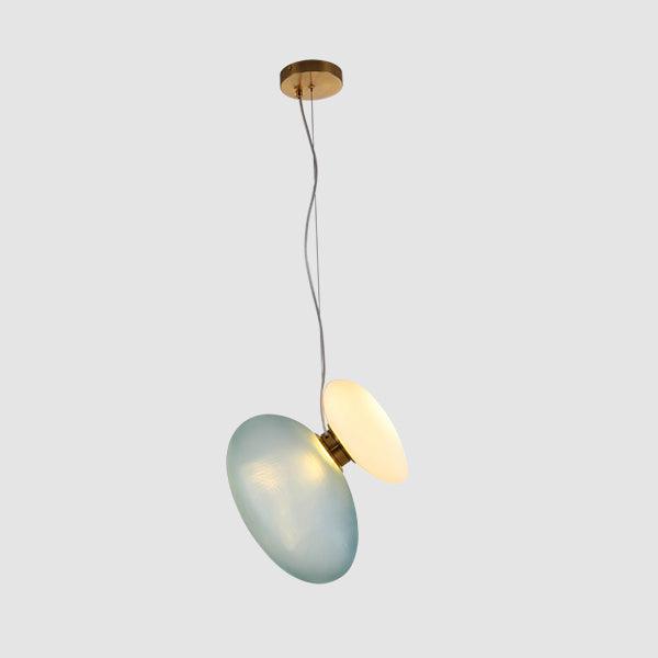 Modern Pendant Lamp With Frosted Glass And Adjustable Height