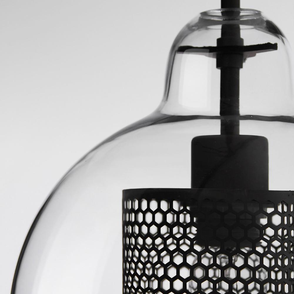 Elegant Glass Pendant Light With Adjustable Height For Modern Home Decor