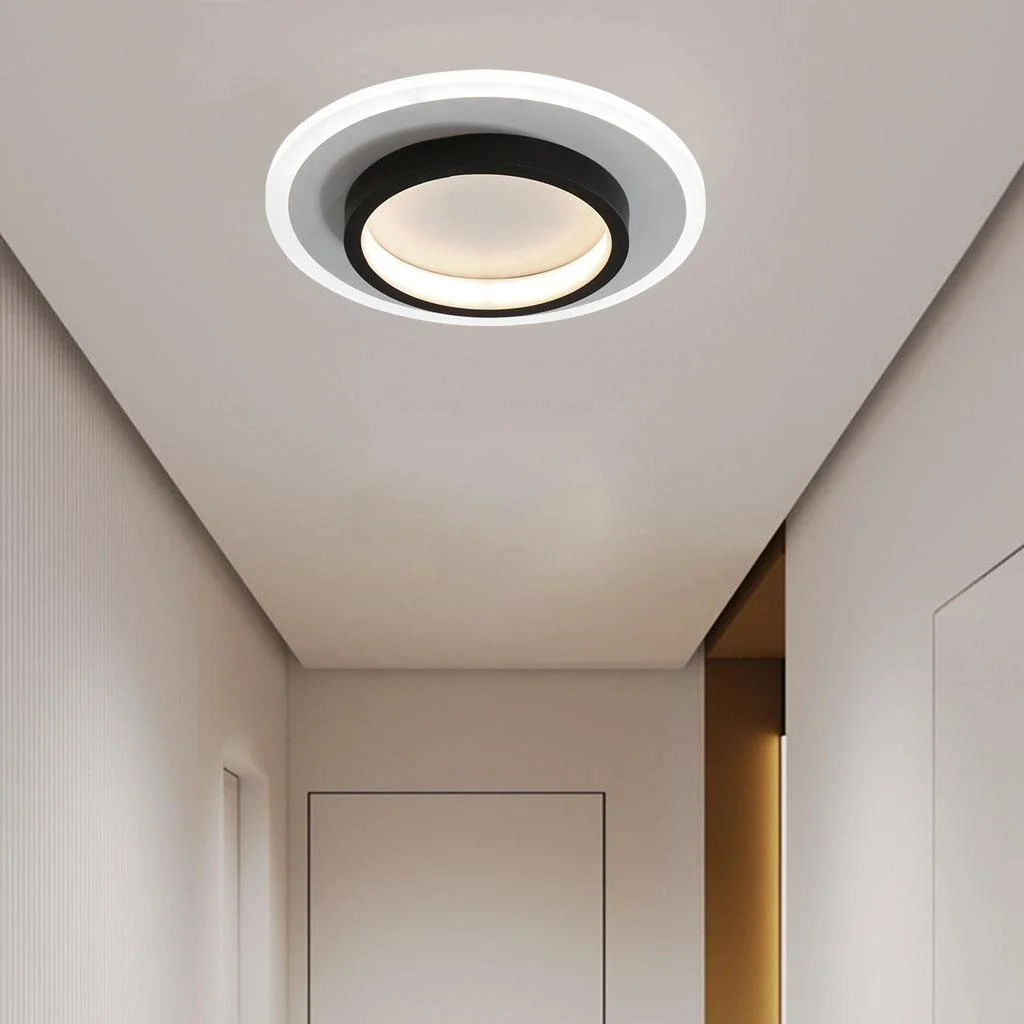 LED Round Ceiling Light With Metal Frame And Diffuser 10W/20W