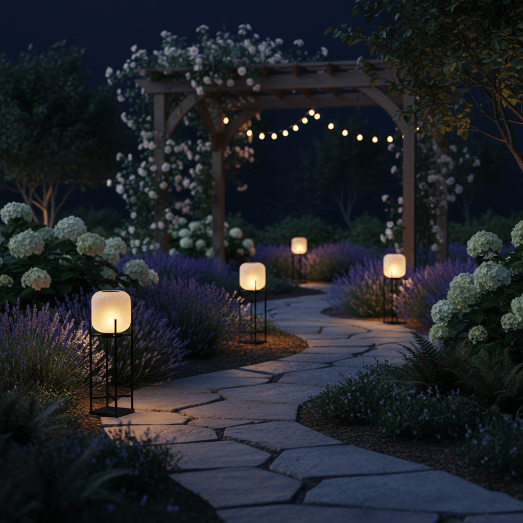 Waterproof Stainless Steel Solar Lantern For Outdoor Spaces