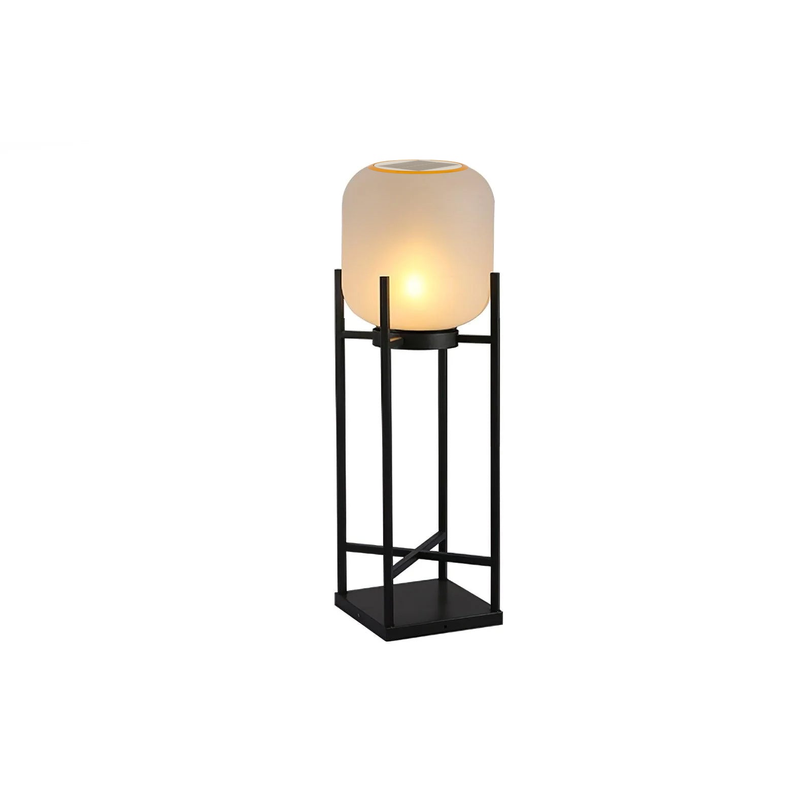 Waterproof Stainless Steel Solar Lantern For Outdoor Spaces