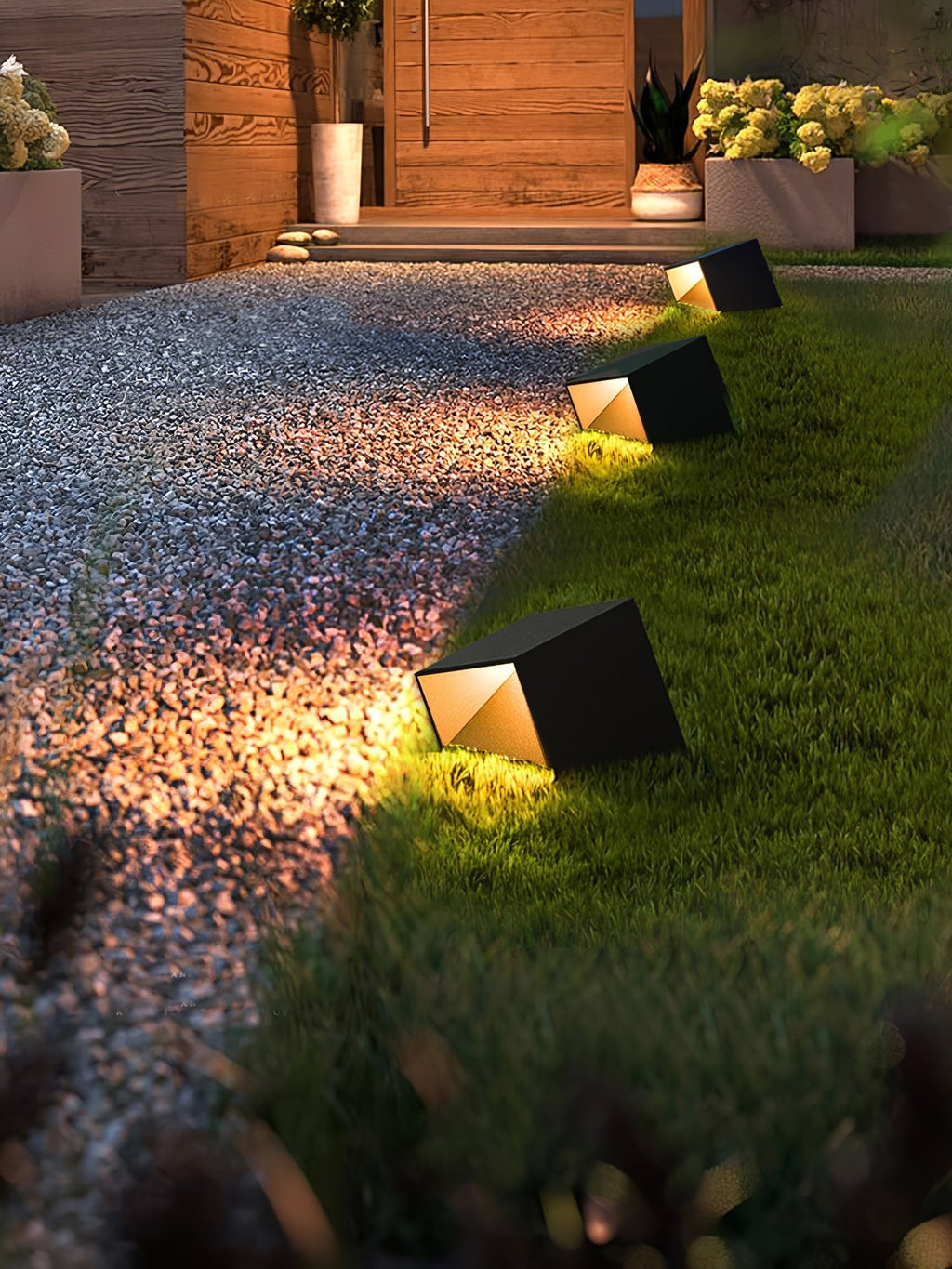 Automatic Stainless Steel Solar Path Light For Outdoor Use