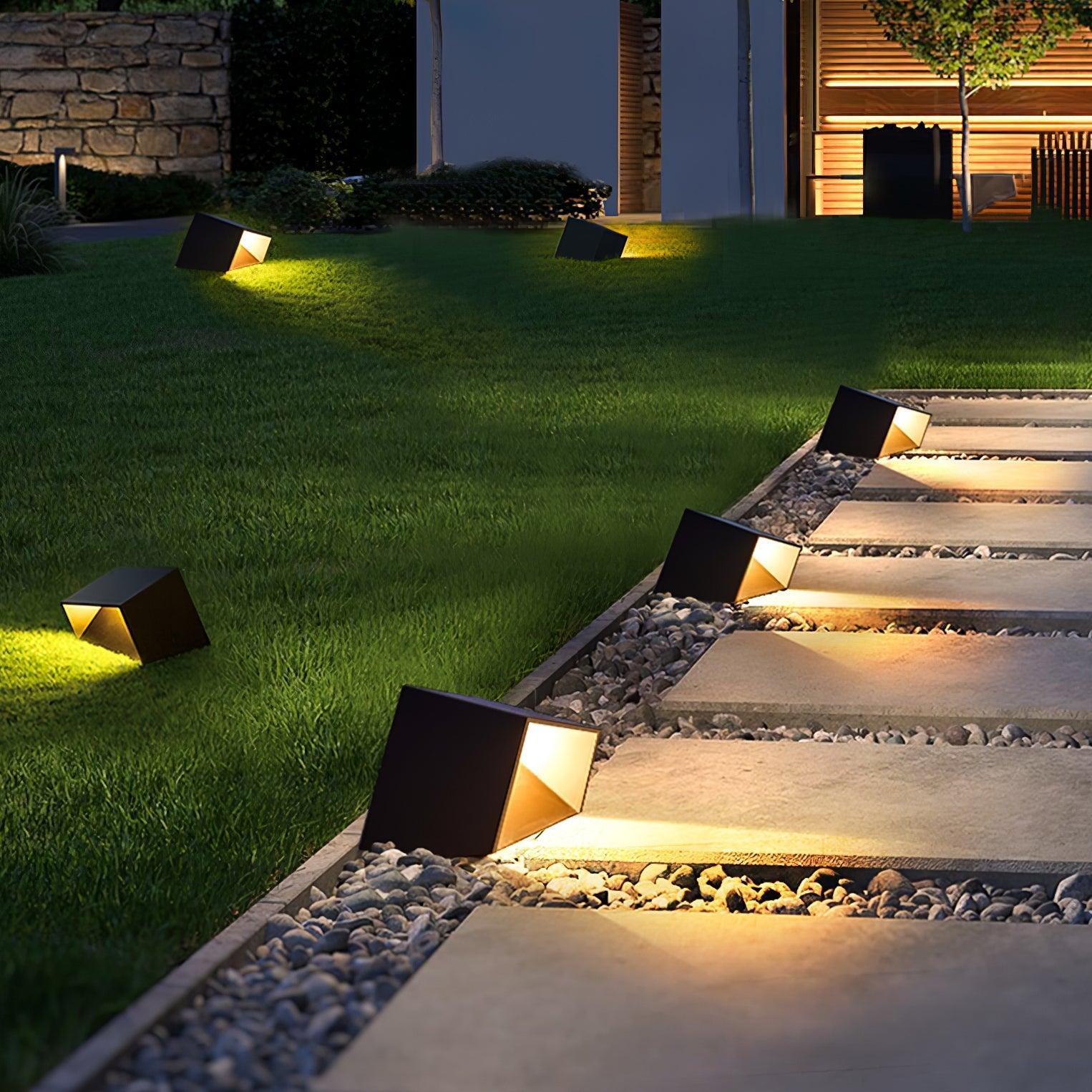 Automatic Stainless Steel Solar Path Light For Outdoor Use
