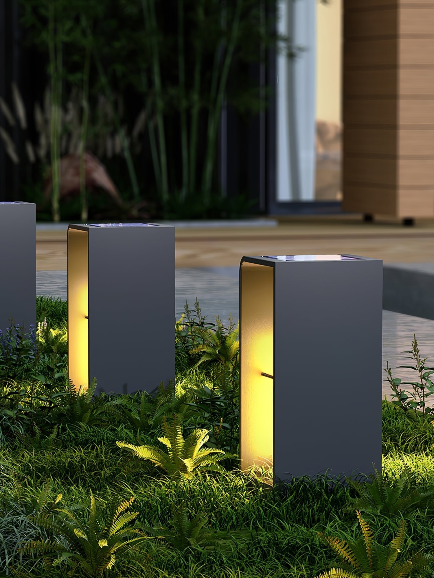 Solar Path Light Stainless Steel Outdoor Waterproof With Automatic Functionality
