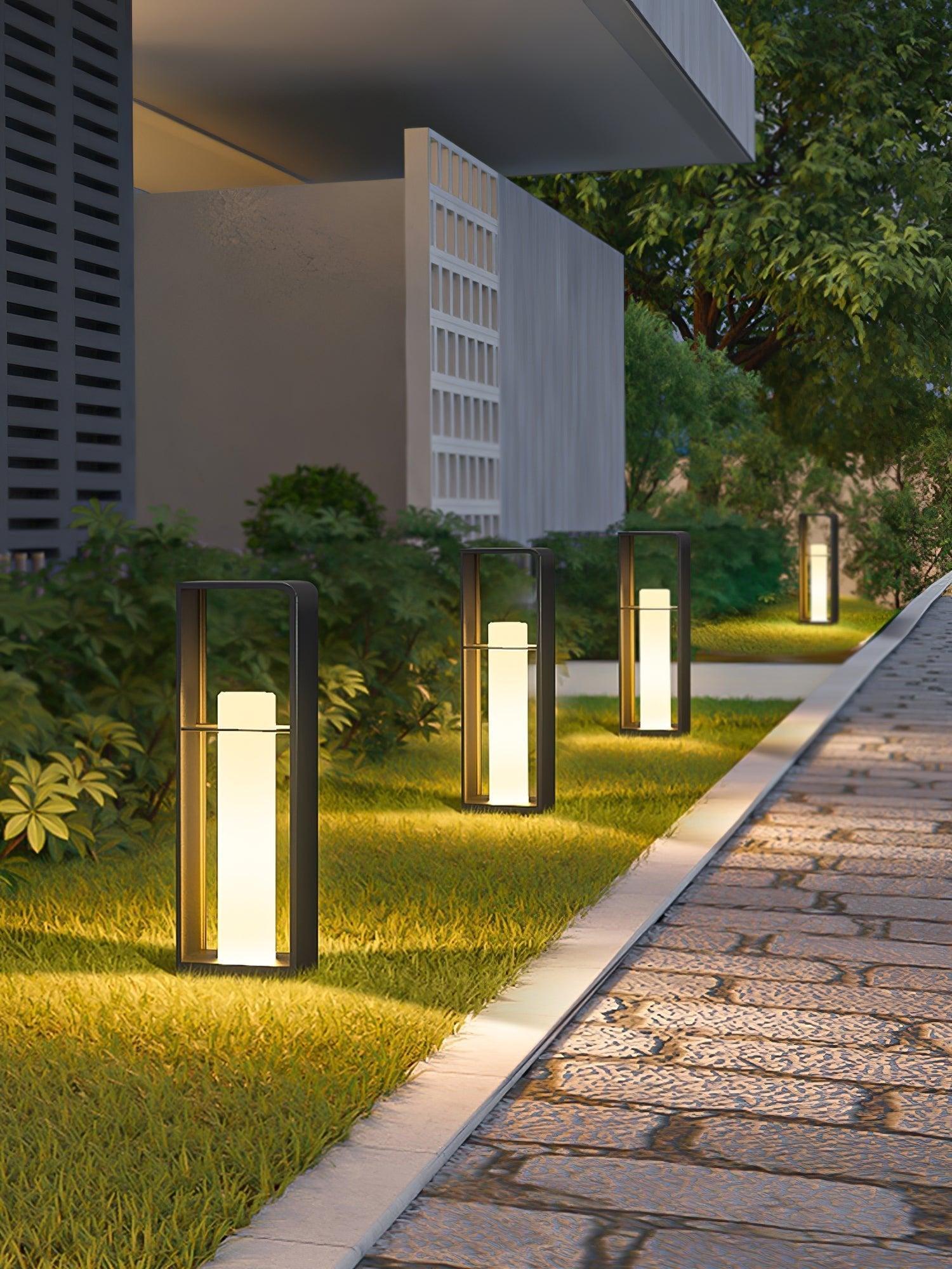 Solar Path Light Stainless Steel Outdoor Waterproof With Automatic Functionality