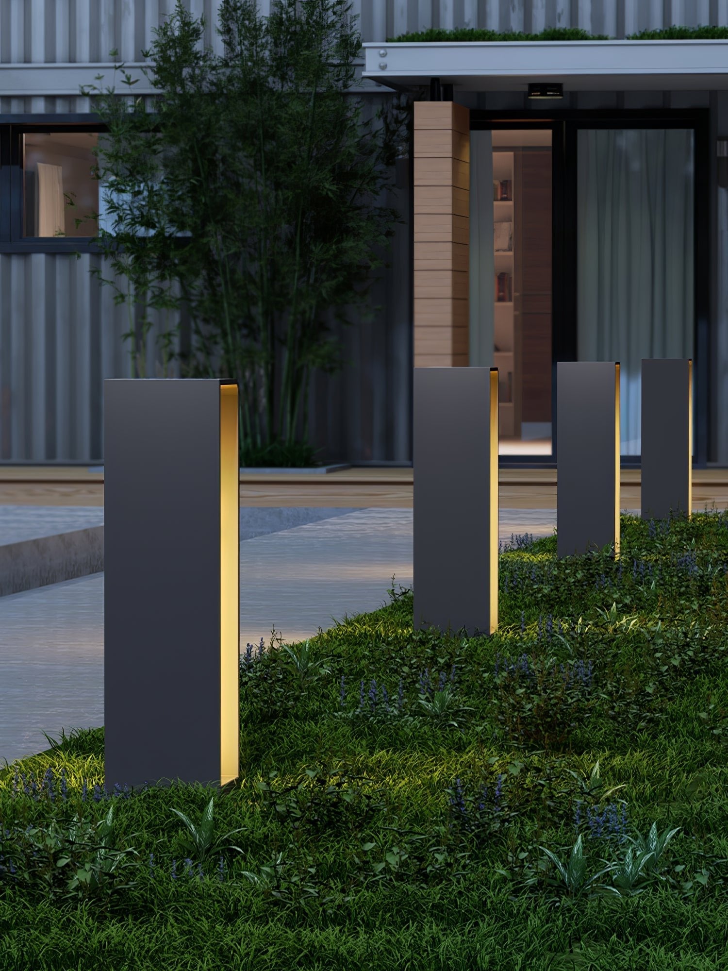 Solar Path Light Stainless Steel Outdoor Waterproof With Automatic Functionality