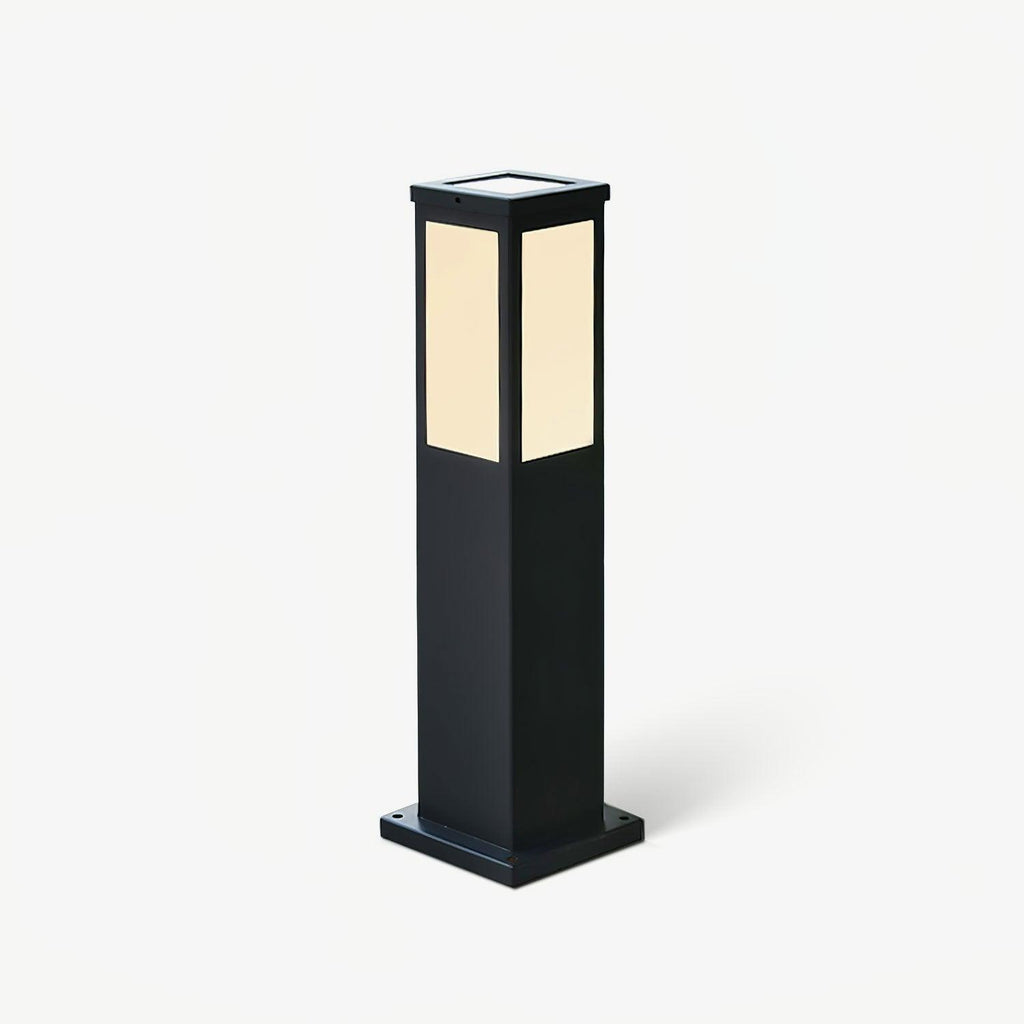 Aluminium Solar Post Lantern For Outdoor Use With LED Waterproof