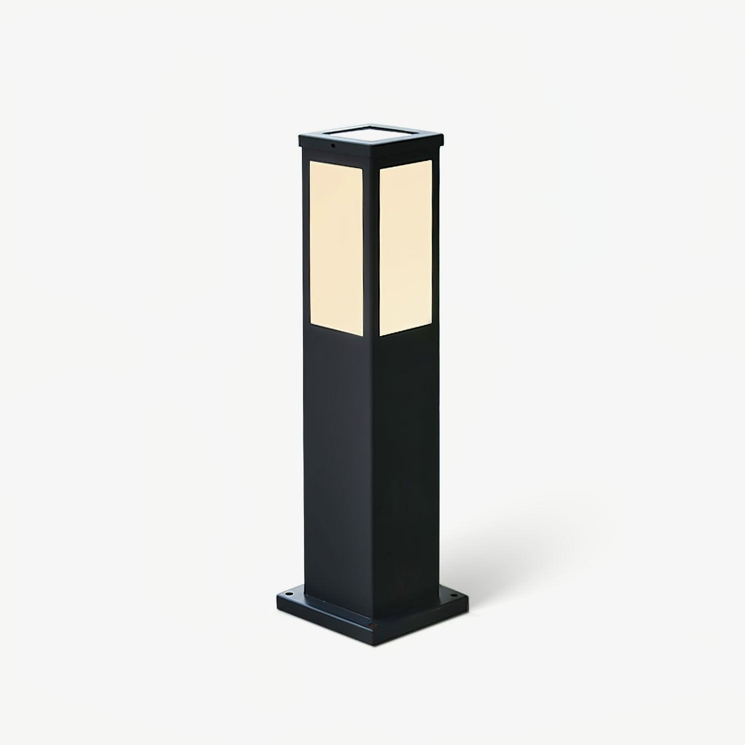 Aluminium Solar Post Lantern For Outdoor Use With LED Waterproof