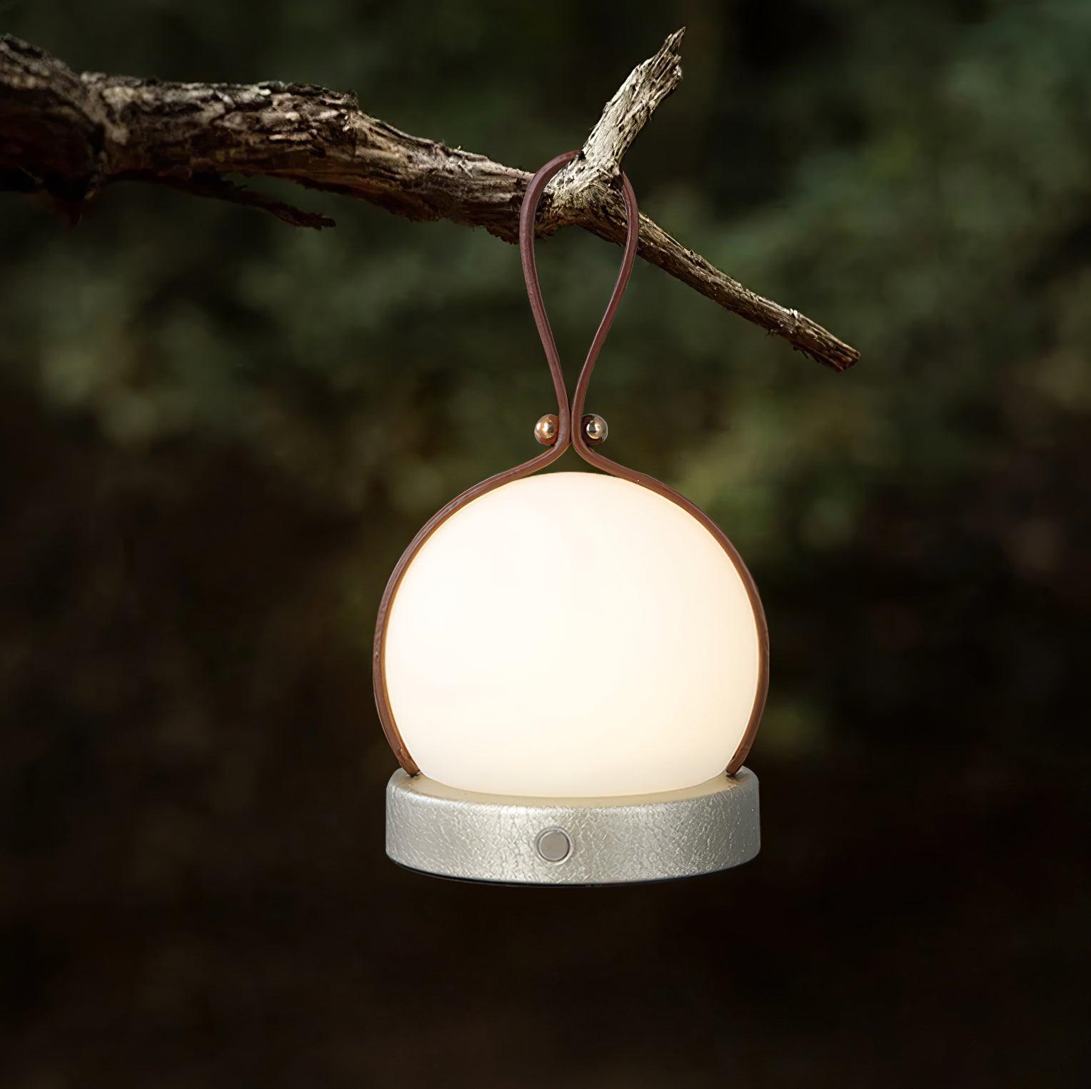 Contemporary Table Lamp With Built-In LED For Bedroom And Living Room