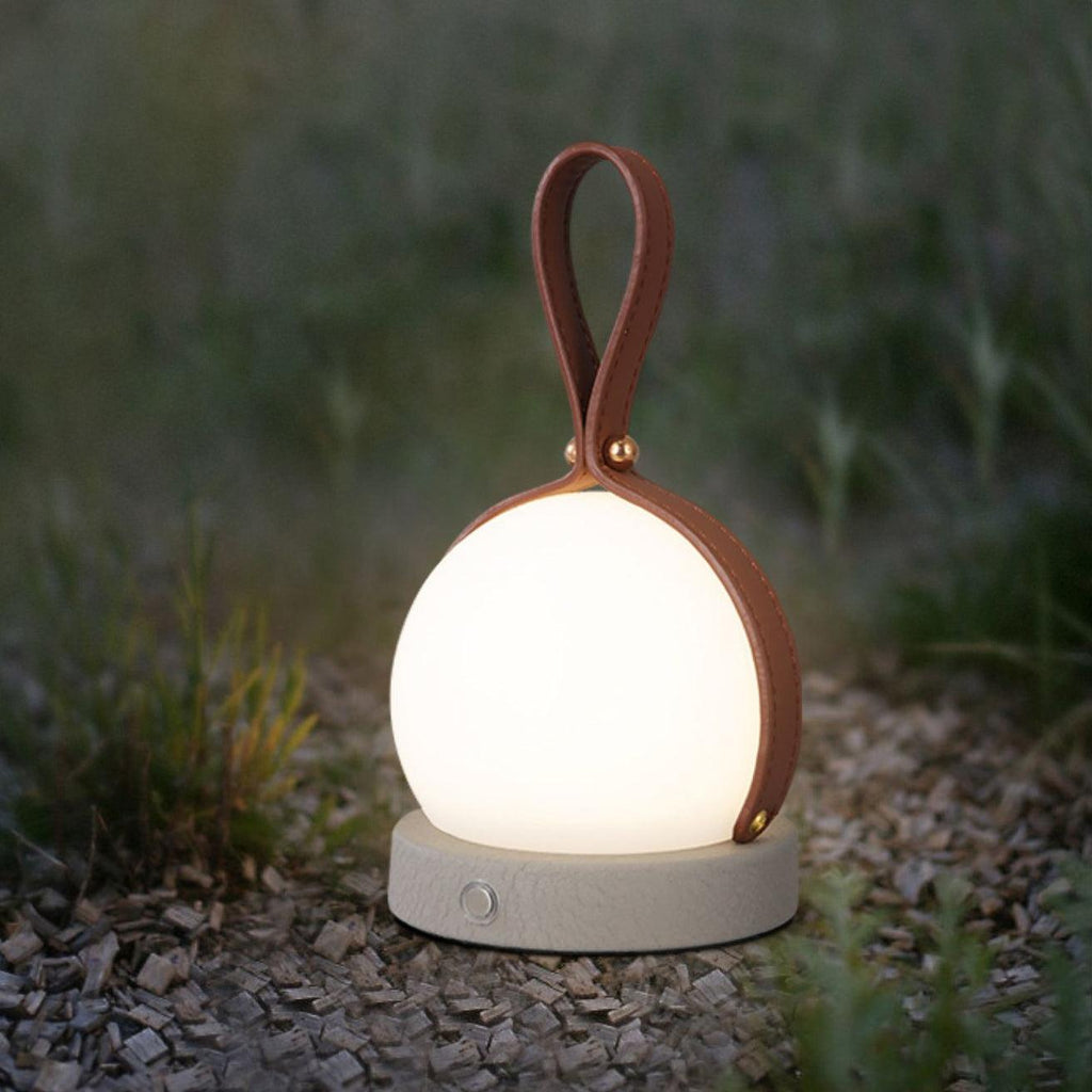 Contemporary Table Lamp With Built-In LED For Bedroom And Living Room