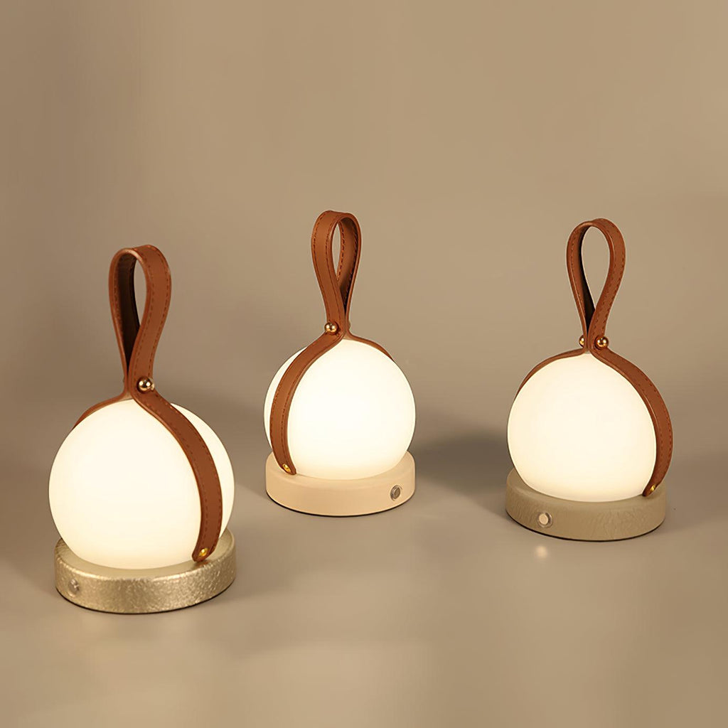 Contemporary Table Lamp With Built-In LED For Bedroom And Living Room