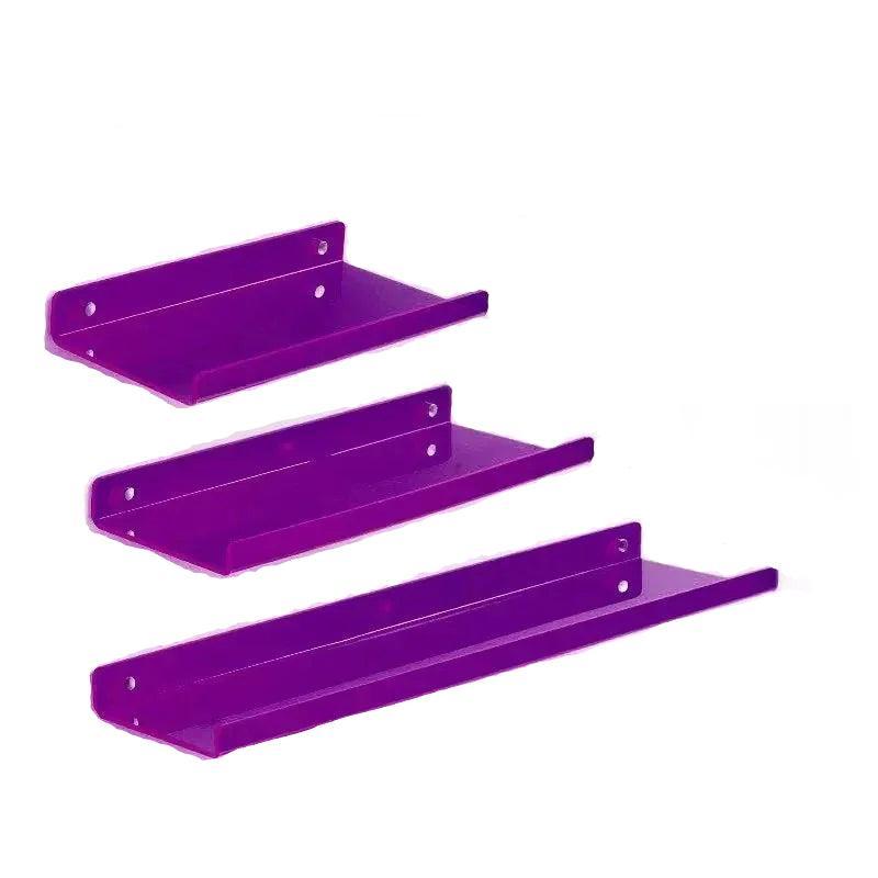 Modern Acrylic Wall Shelf For Living Room, Bathroom And Bedroom