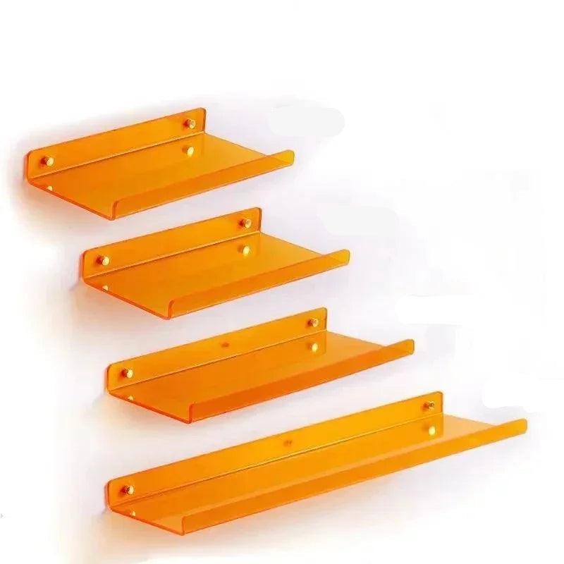 Modern Acrylic Wall Shelf For Living Room, Bathroom And Bedroom