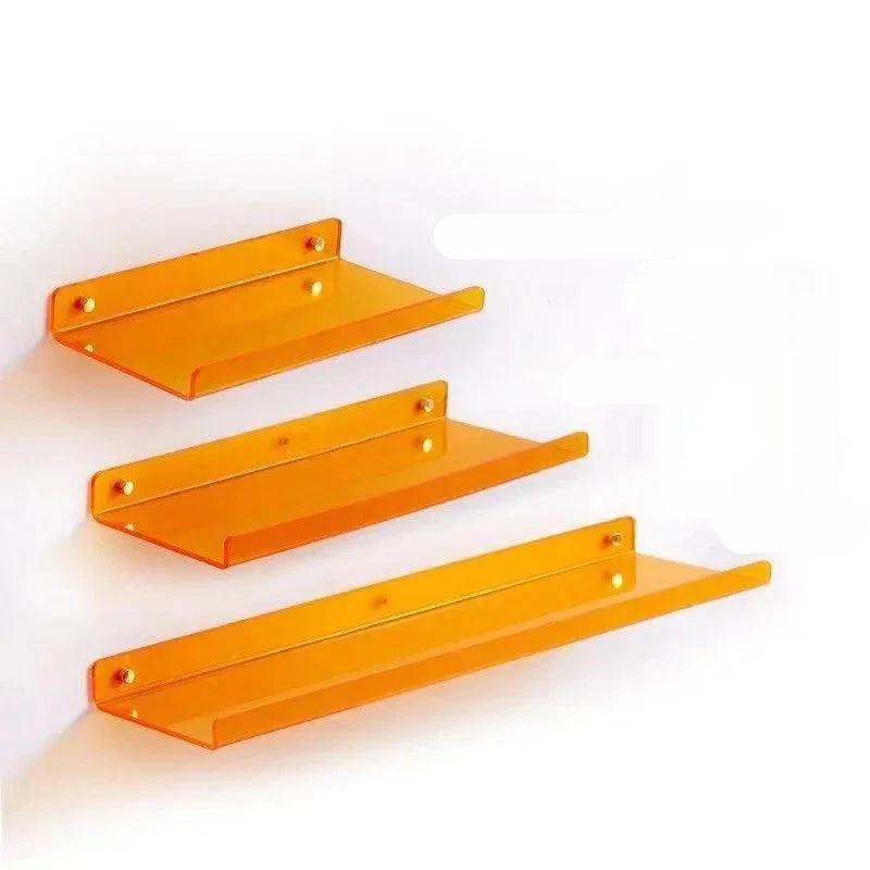Modern Acrylic Wall Shelf For Living Room, Bathroom And Bedroom