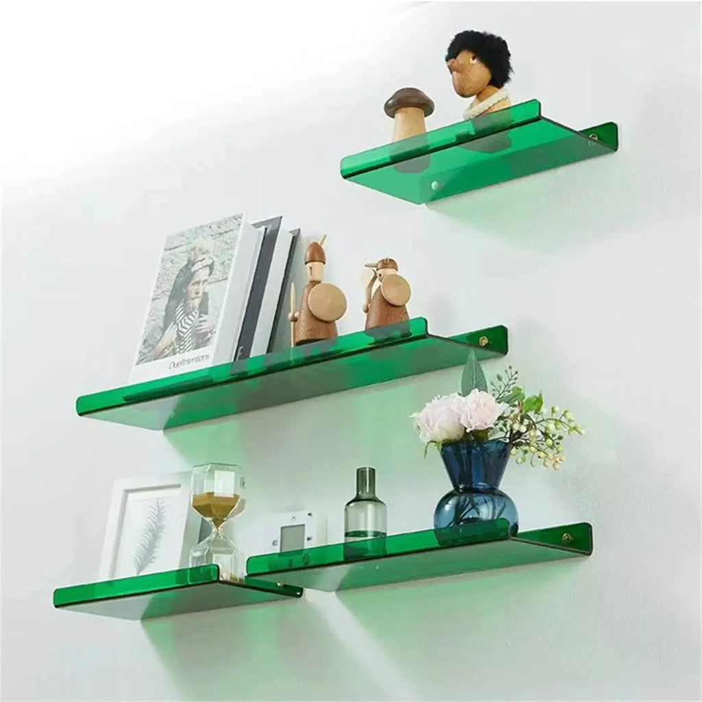 Modern Acrylic Wall Shelf For Living Room, Bathroom And Bedroom