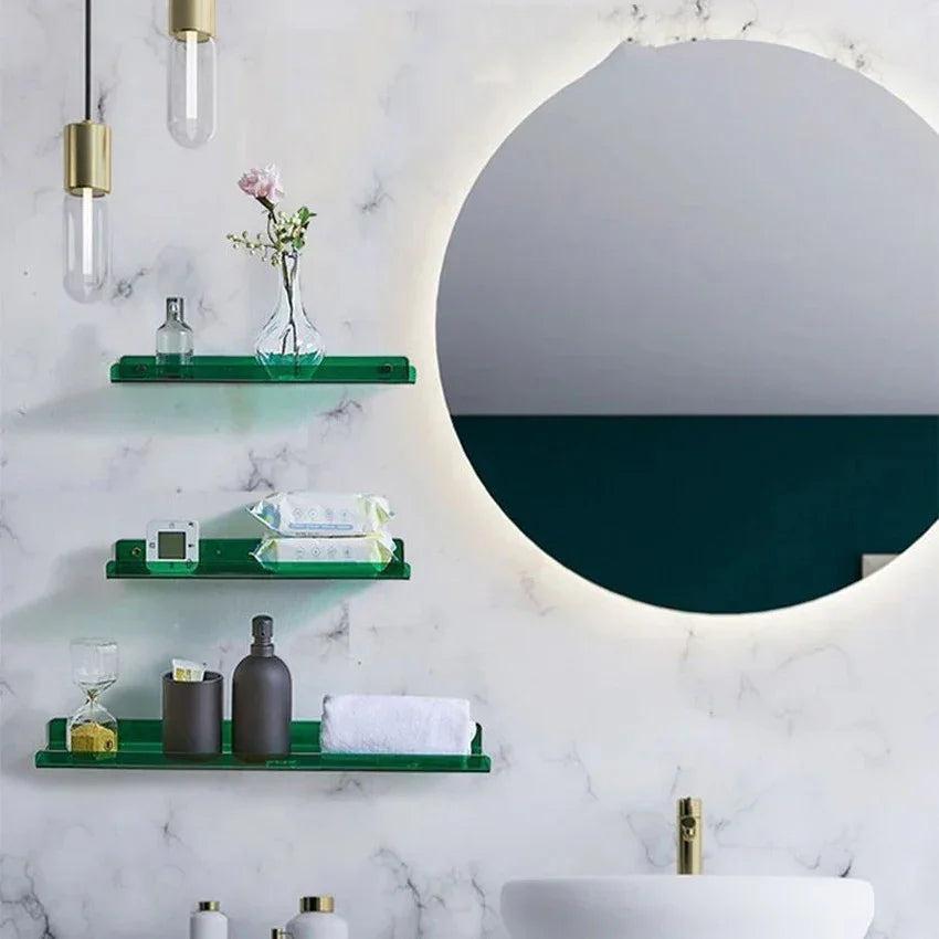 Modern Acrylic Wall Shelf For Living Room, Bathroom And Bedroom