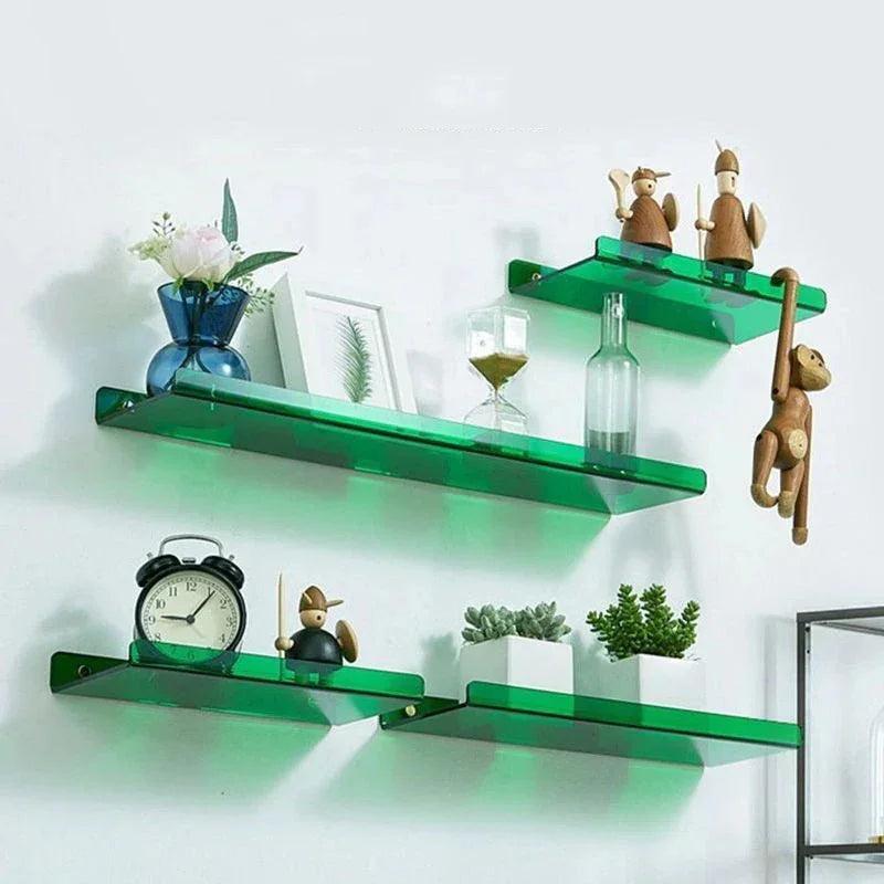 Modern Acrylic Wall Shelf For Living Room, Bathroom And Bedroom
