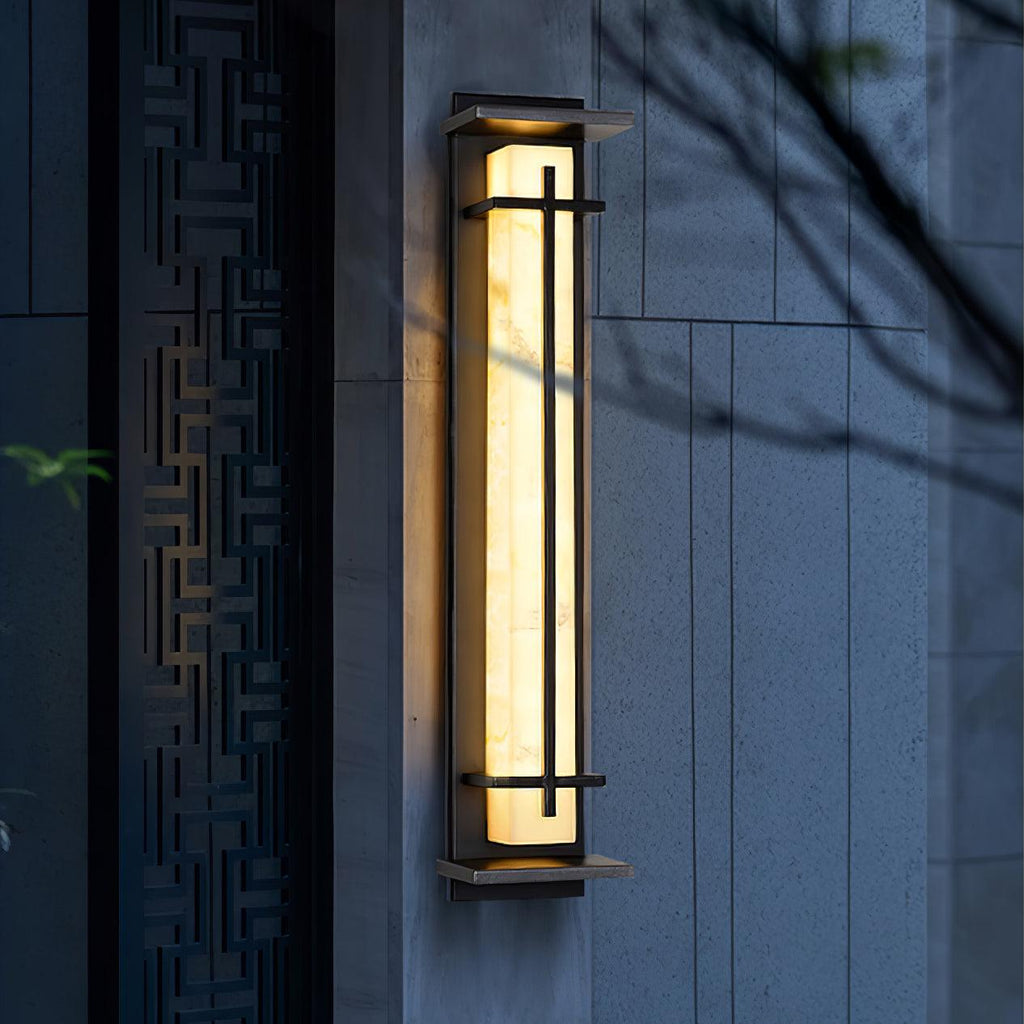 LED Wall Light For Outdoor Spaces In Stainless Steel Waterproof