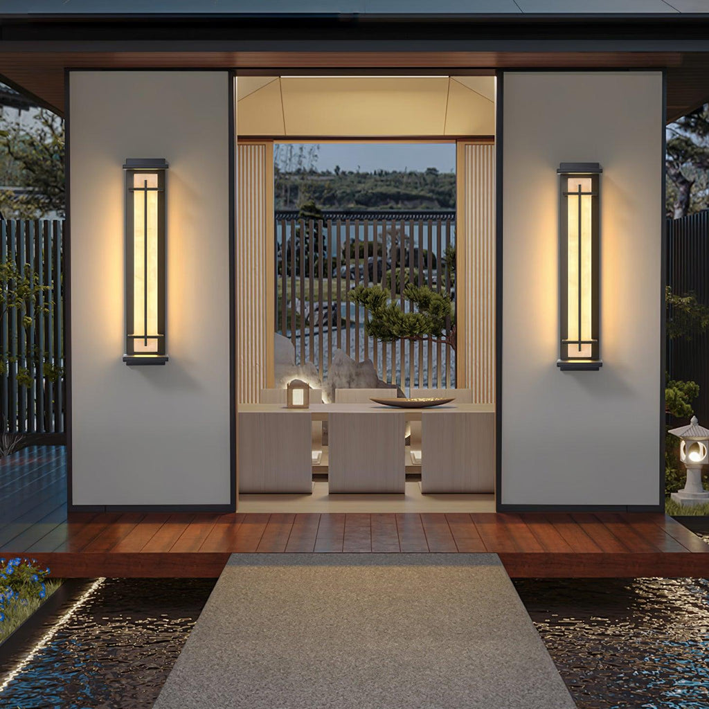 LED Wall Light For Outdoor Spaces In Stainless Steel Waterproof