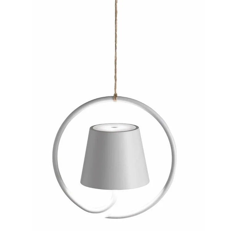 LumiLoop Genopladelig Vedhæng | Moderne Minimalistisk Hængende Lys | Meowbutter