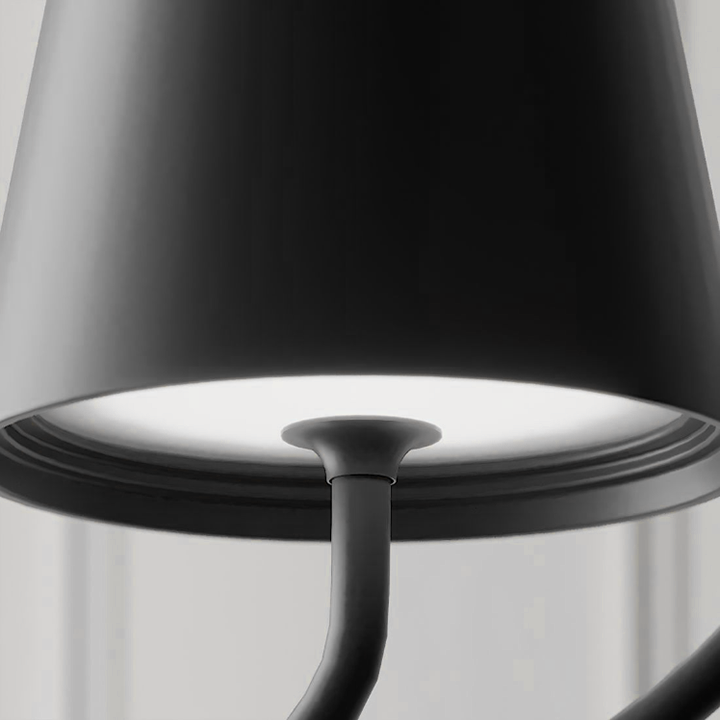 LumiLoop Genopladelig Vedhæng | Moderne Minimalistisk Hængende Lys | Meowbutter