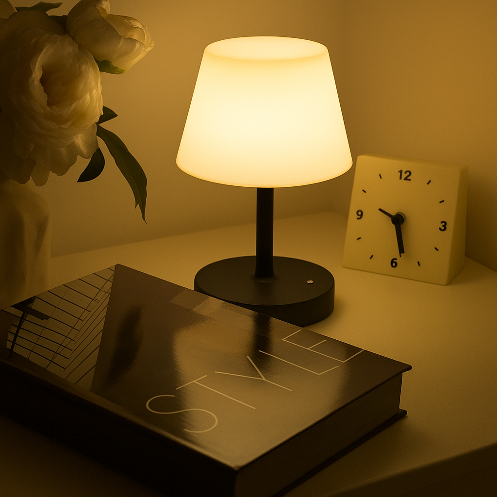 ModoGlow Led Desk Lamp With Wireless Lighting And Modern Aluminum Design
