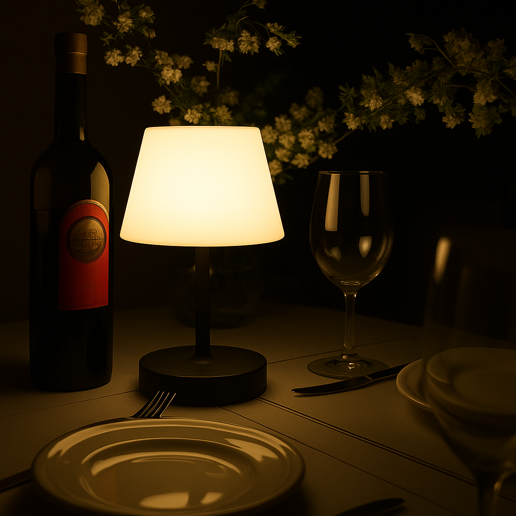 ModoGlow Led Desk Lamp With Wireless Lighting And Modern Aluminum Design