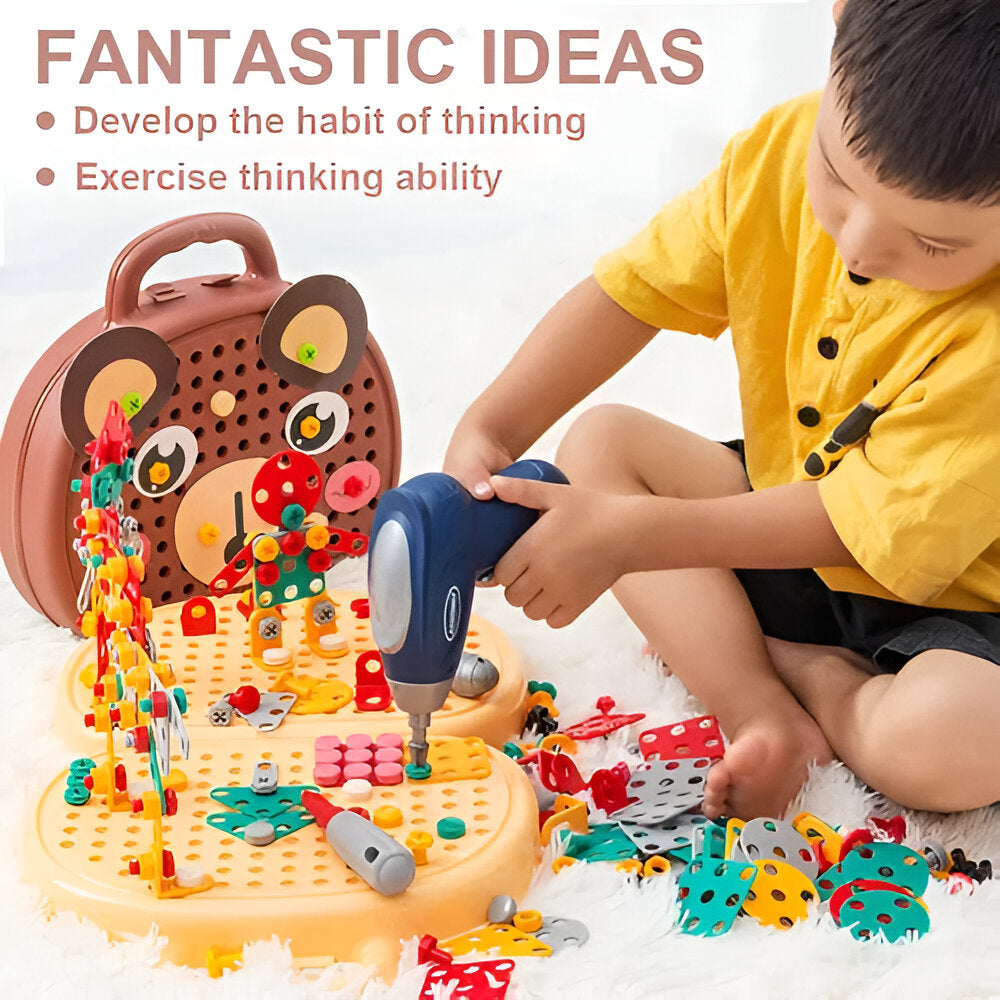 Montessori-Inspired STEM Building Blocks Set