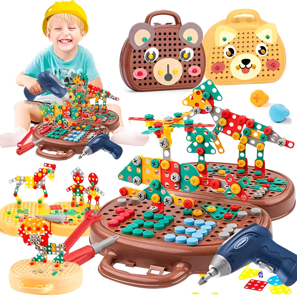 Montessori-Inspired STEM Building Blocks Set