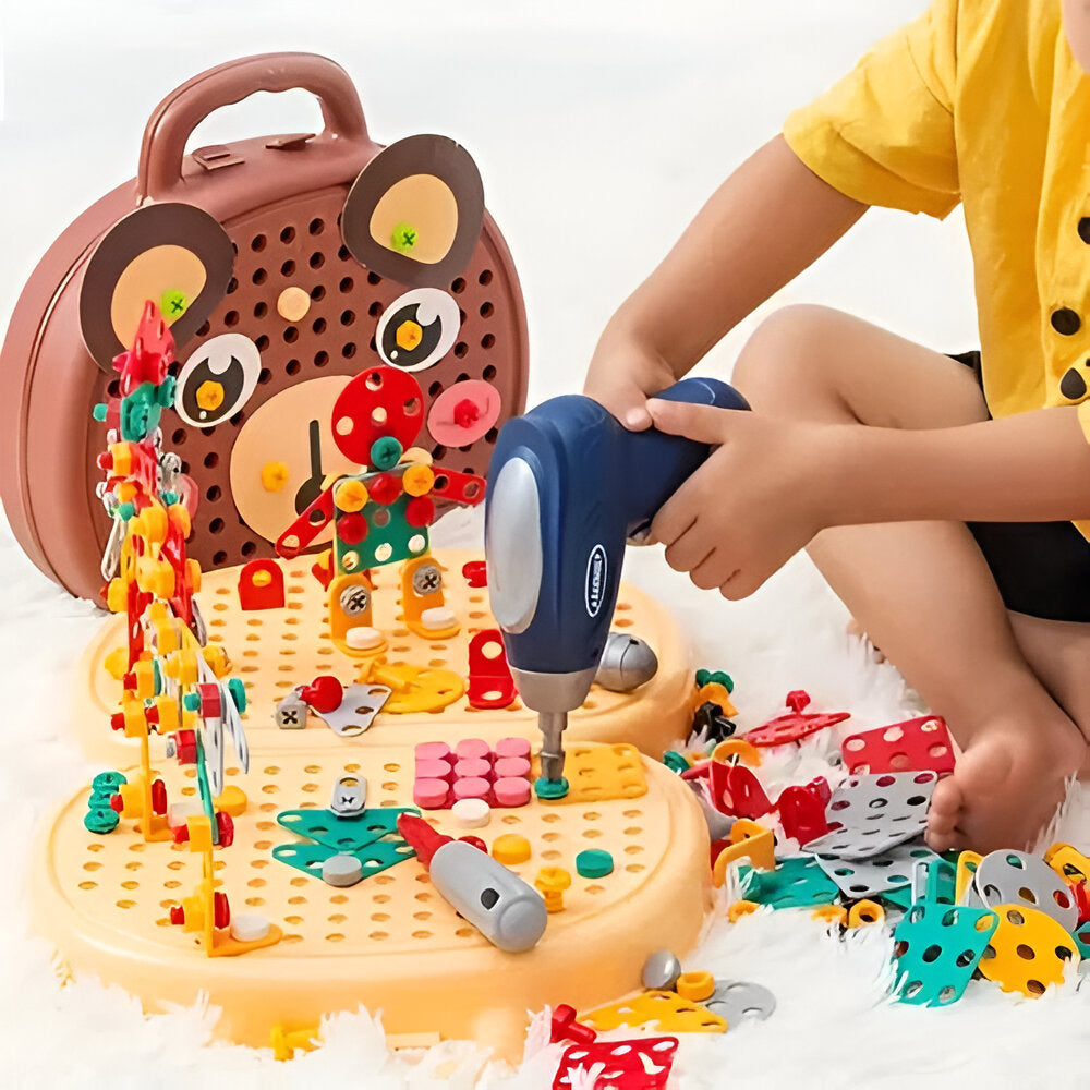 Montessori-Inspired STEM Building Blocks Set