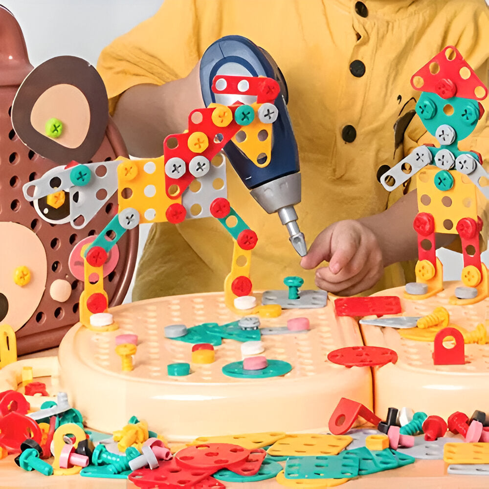 Montessori-Inspired STEM Building Blocks Set