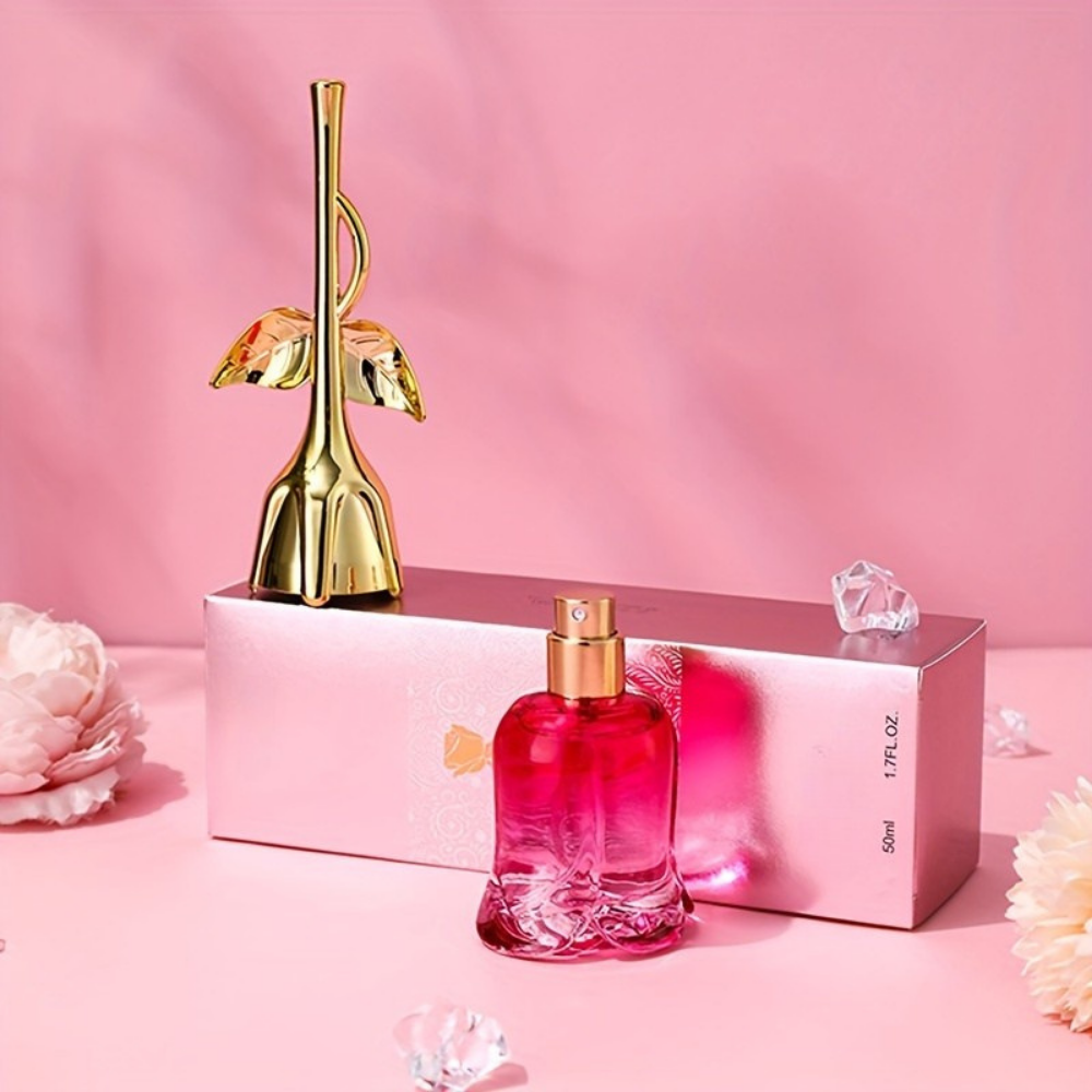 Floral Rose Scent Perfume — 5-10% Concentration, Lightweight Daily Fragrance