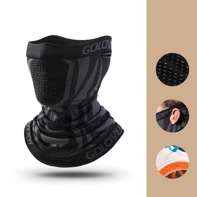Premium Half-Face Neck Gaiter Warmer — Cold-Weather Mask