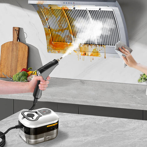 Parní čistič na všechny povrchy s výkonem 2500 W — rychlé zahřátí, vysokotlaké čištění