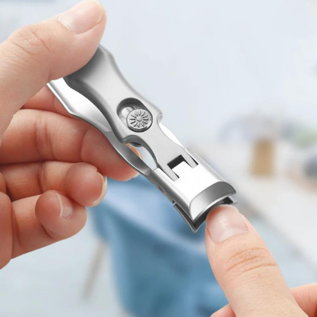 Corta-unhas de aço inoxidável reforçado — Lâmina de maxilas largas