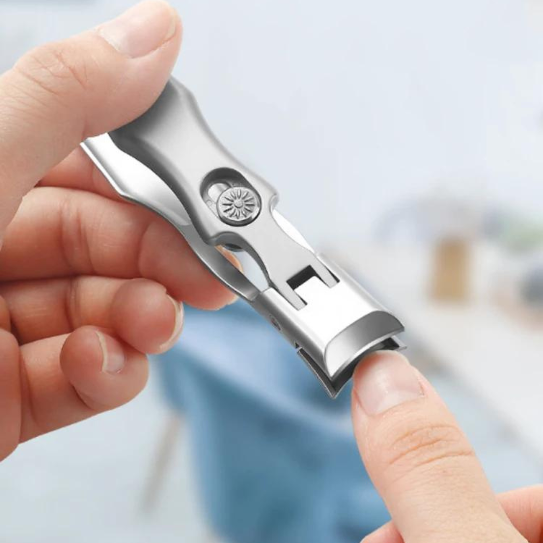 Corta-unhas de aço inoxidável reforçado — Lâmina de maxilas largas
