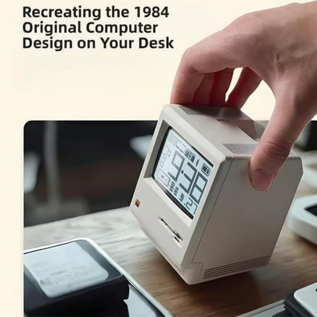 Retro Computer Desk Lamp — Luminous Plastic Night Light