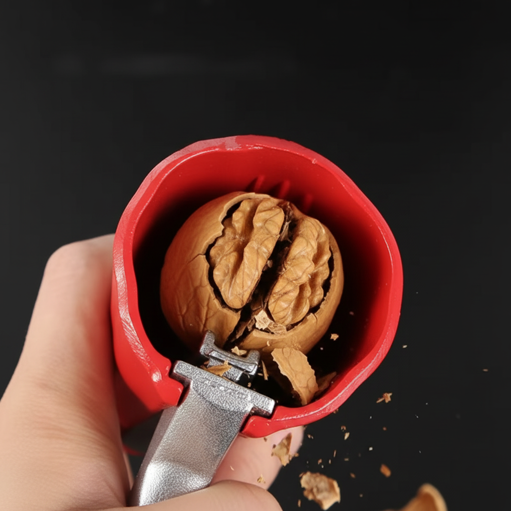 Aluminum Body Nutcracker — Easy Lever Shell Opener