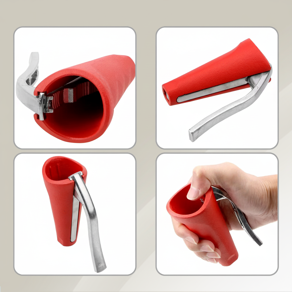 Aluminum Body Nutcracker — Easy Lever Shell Opener