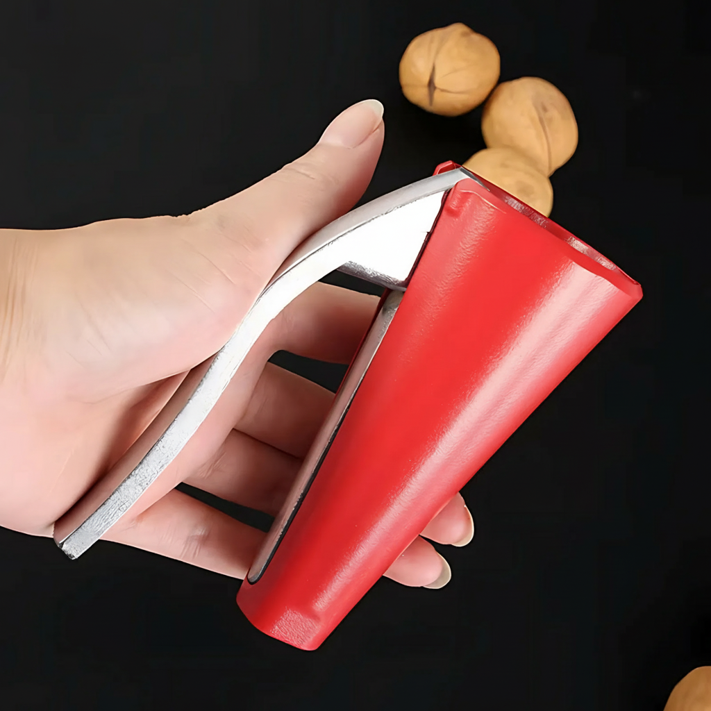 Aluminum Body Nutcracker — Easy Lever Shell Opener