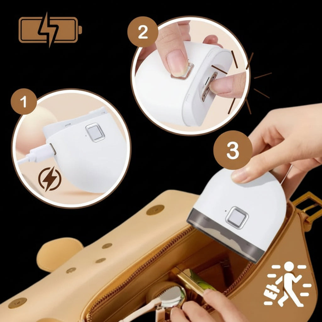 Nail Clipper Electric Rechargeable LED Light Trimmer | Meowbutter