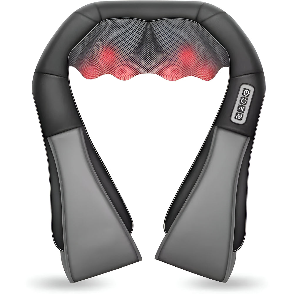 Elektrisk Shiatsu-nakkemassager med omsluttende design — dyb trykaflastning