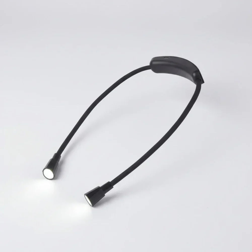 Neck Light LED Reading Lamp Rechargeable Hands Free Design | Meowbutter