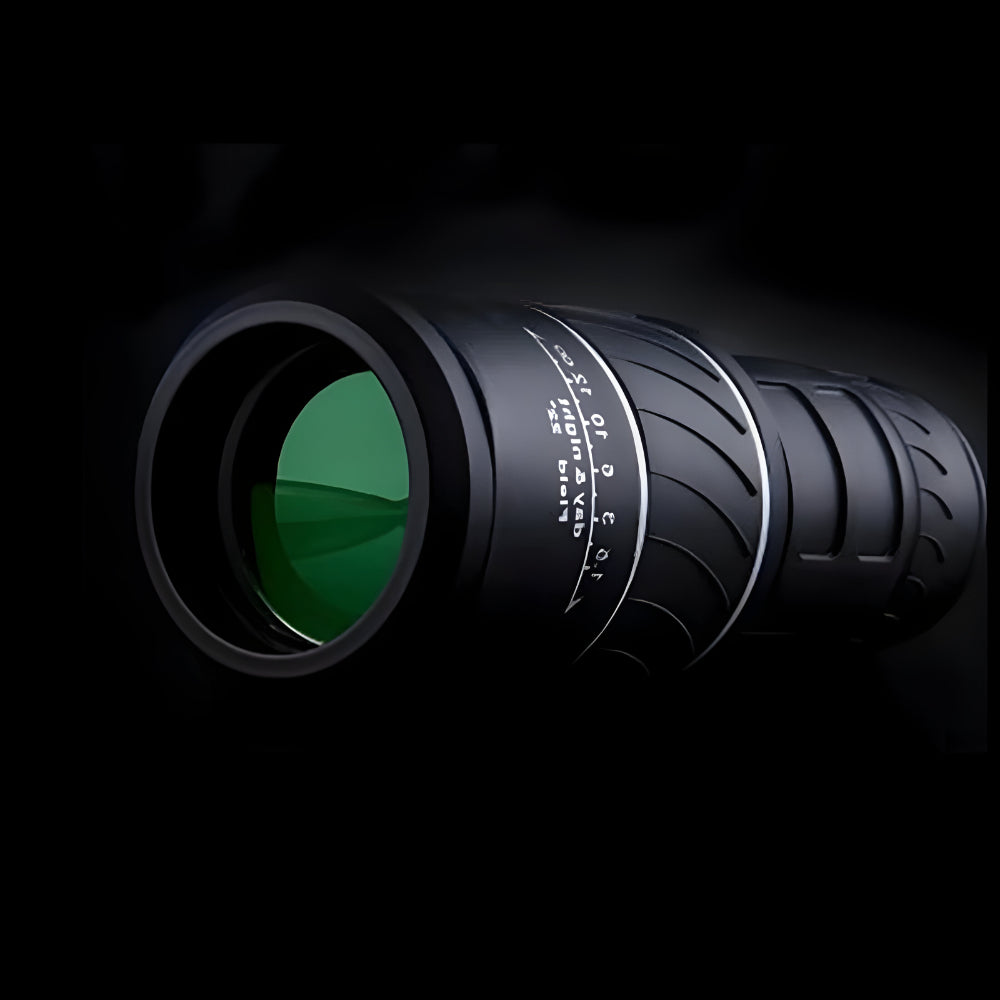 Multi-Coated Glass Optical Zoom Monocular — Day and Low Light Night Vision Lens