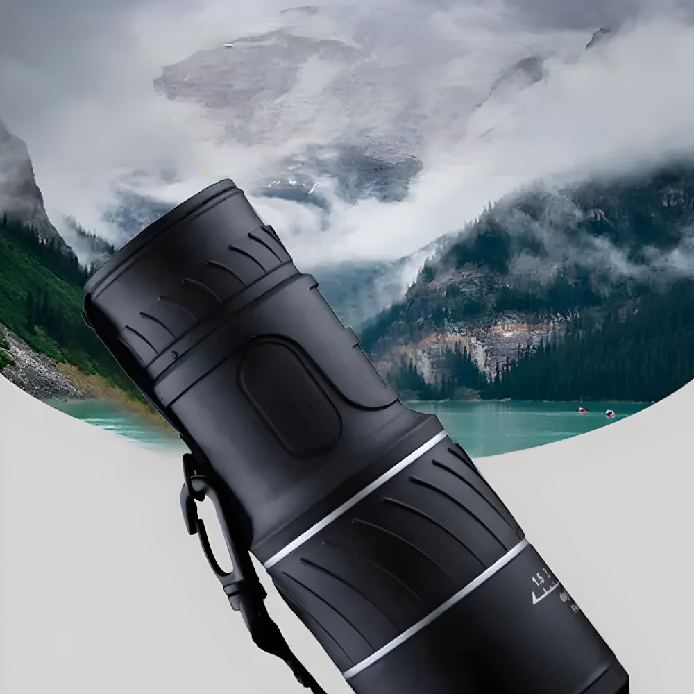 Multi-Coated Glass Optical Zoom Monocular — Day and Low Light Night Vision Lens