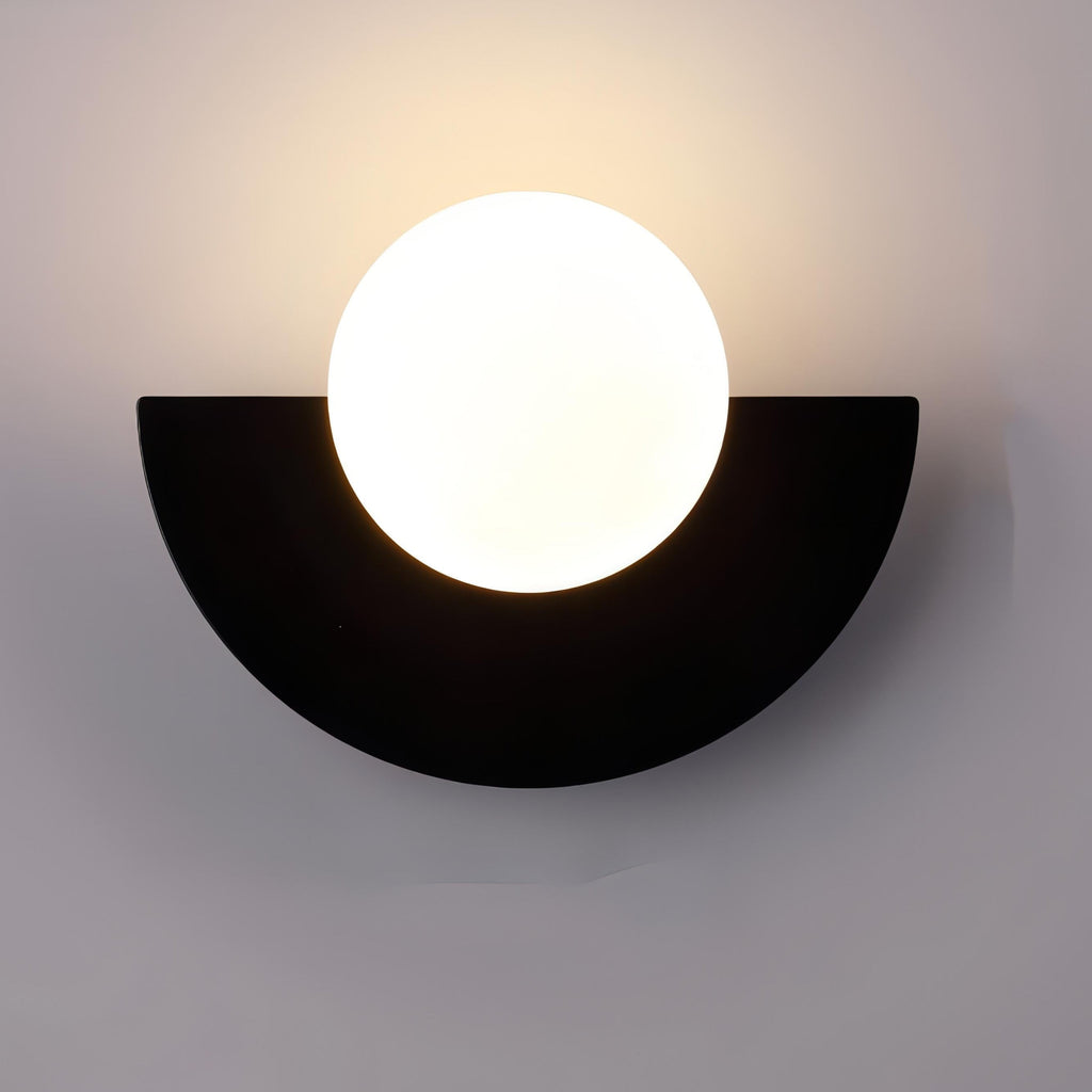 Nivira Semicircular Indoor Wall Lamp With Integrated LED