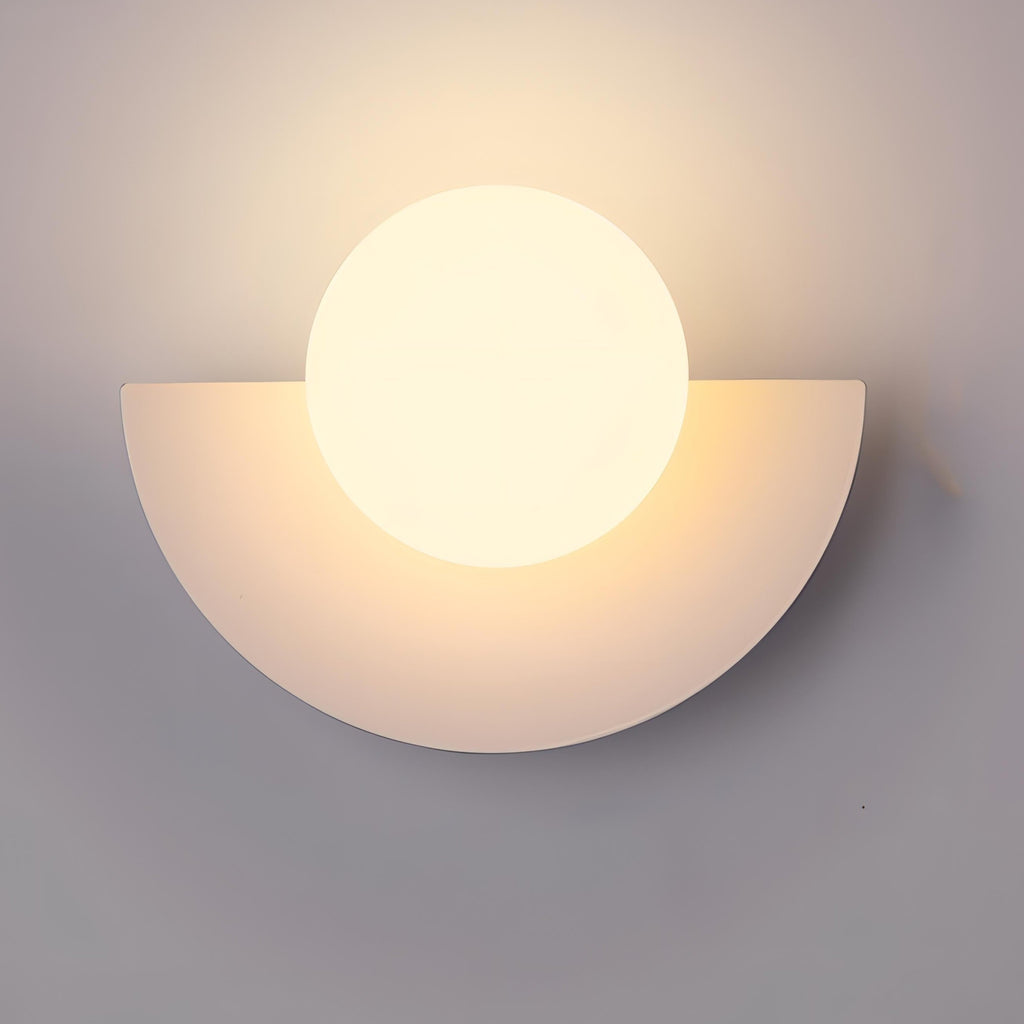 Nivira Semicircular Indoor Wall Lamp With Integrated LED